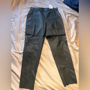Zara leather pants